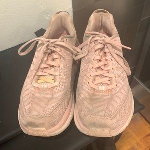 Pink Outdoor Voices & Hoka One One Clifton Sneakers